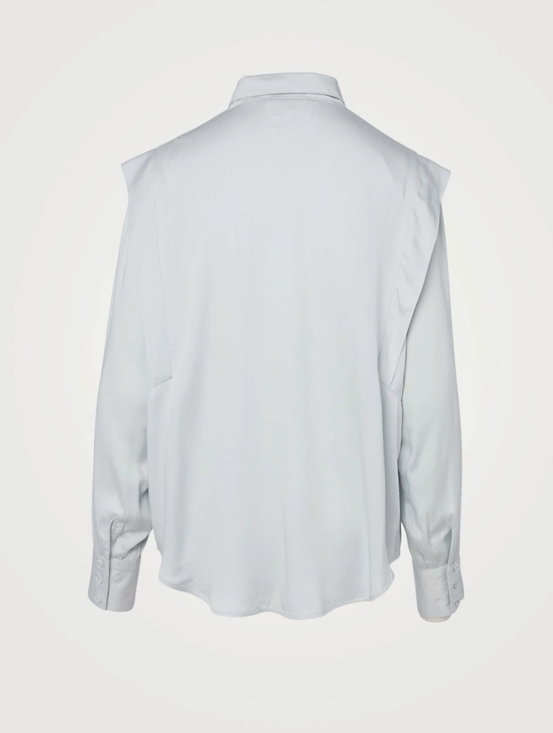 Alia Fluid Long-Sleeve Shirt