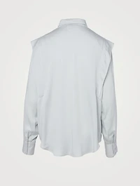 Alia Fluid Long-Sleeve Shirt