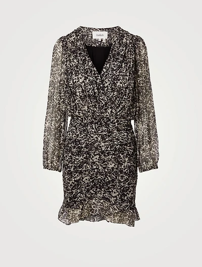 Ezra Printed Mini Dress