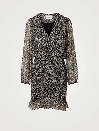 Ezra Printed Mini Dress