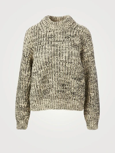 Zibi Wool-Blend Crewneck Sweater
