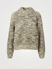 Zibi Wool-Blend Crewneck Sweater