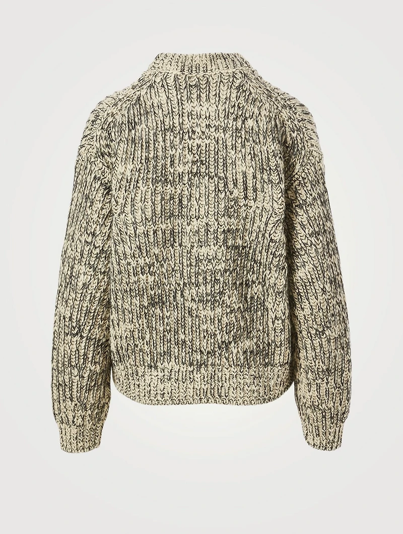 Zibi Wool-Blend Crewneck Sweater