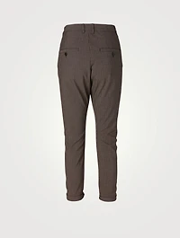 News Edit Pants Striped Print