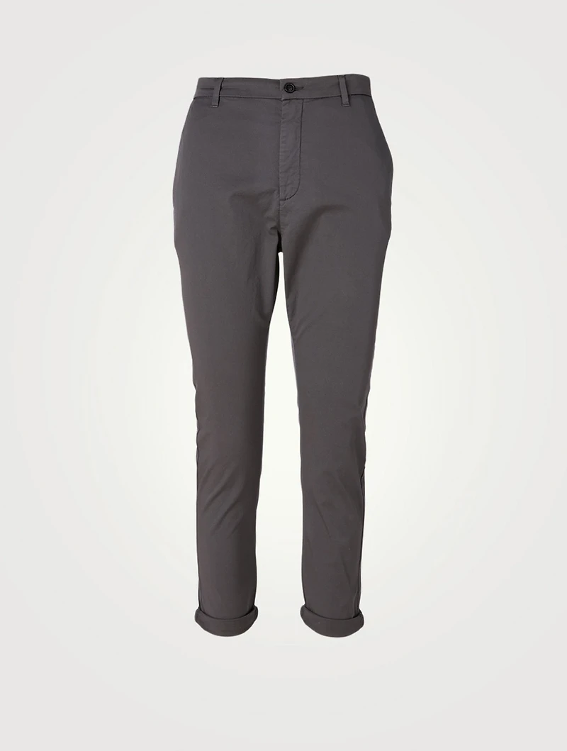 News Edit Cotton Stretch Pants