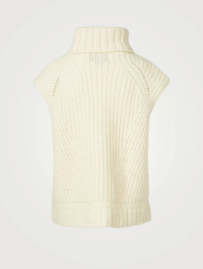 Vanya Wool And Alpaca Knit Vest