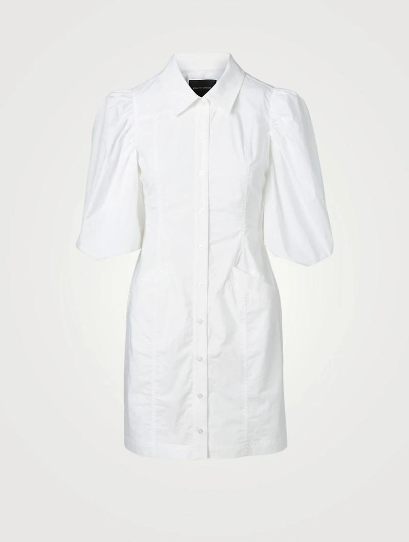 Ami Cotton Mini Dress