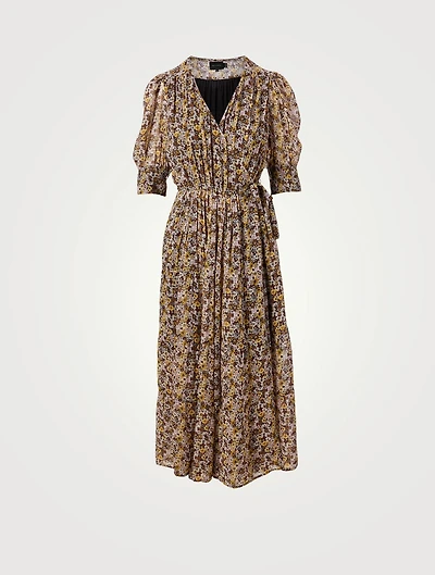 Grith Midi Dress Floral Print