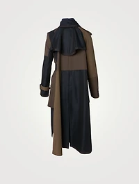 Suiting Trench Coat With Belt