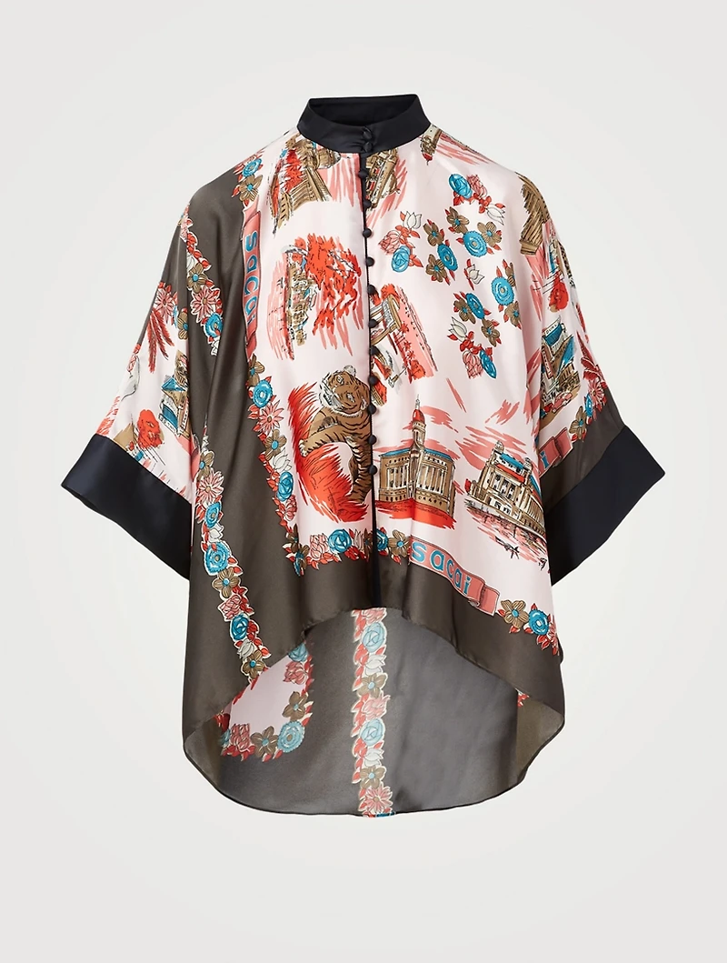 Mix Shirt Archive Print