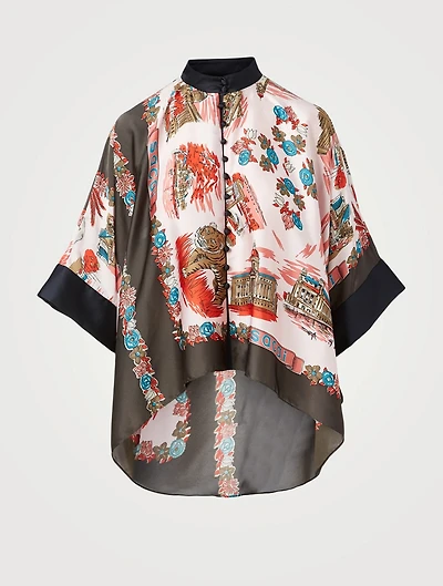 Mix Shirt Archive Print