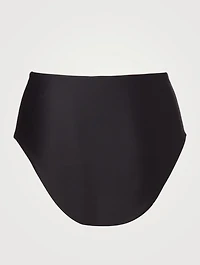 Bound High-Waisted Bikini Bottom