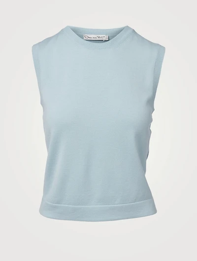 Wool Sleeveless Sweater