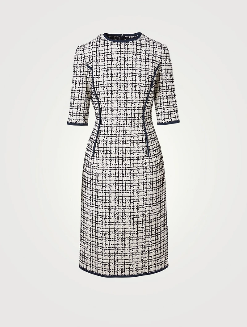 Tweed Midi Dress