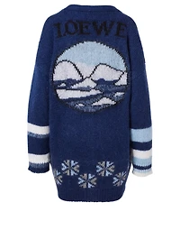 Bear Mohair-Blend Oversized Cardigan