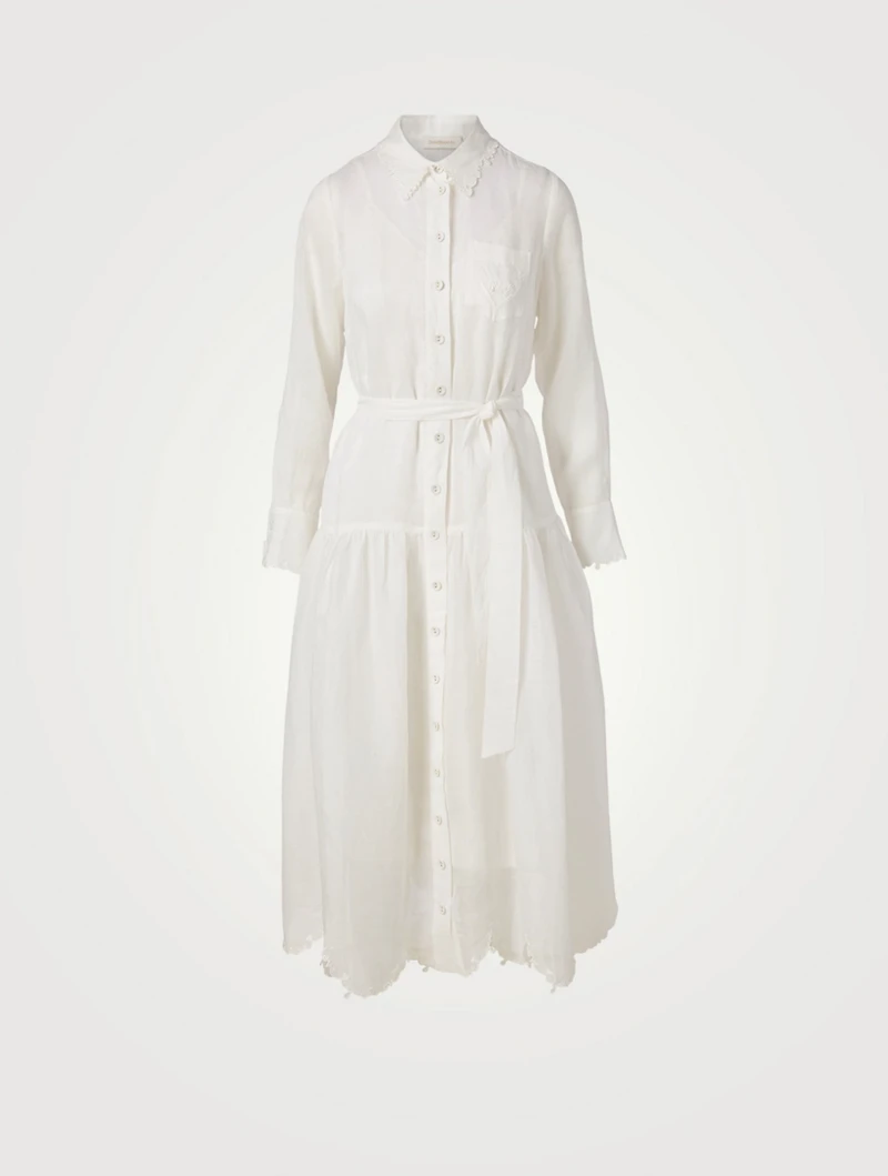 Lovestruck Midi Shirt Dress