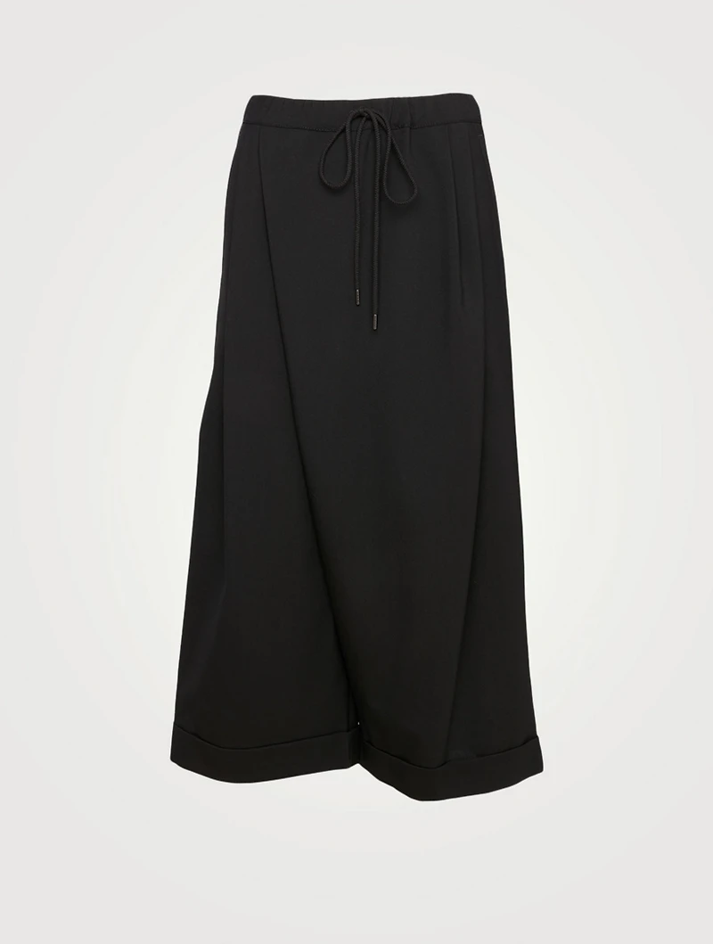 Wide-Leg Karate Pants