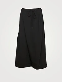 Wide-Leg Karate Pants