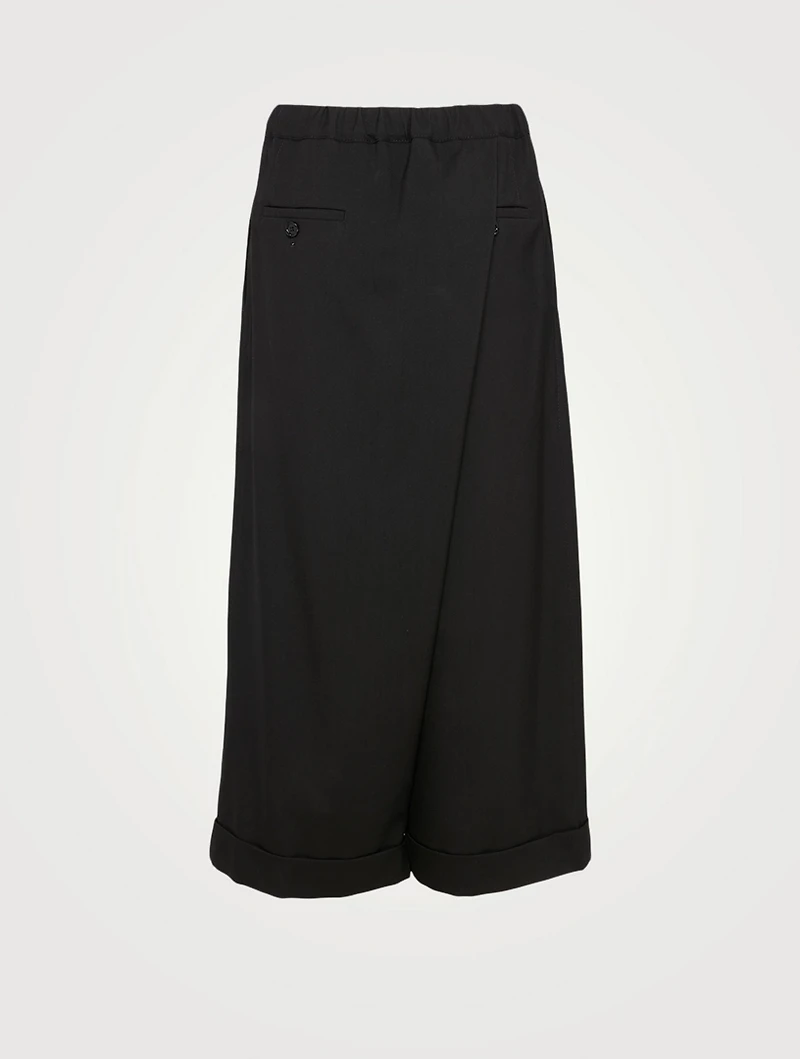 Wide-Leg Karate Pants