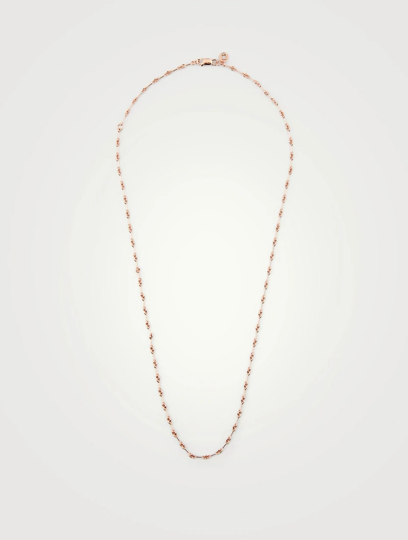 18-Inch Yu Yi 18K Rose Gold Chain