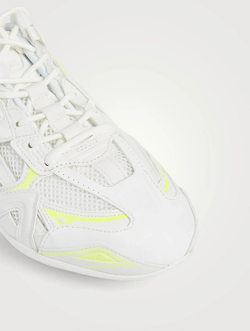 Drive Technical Fabric And Nylon Mesh Sneakers