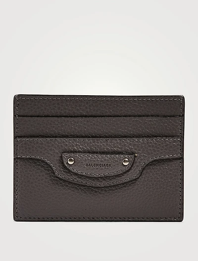 Neo Classic Leather Card Holder
