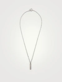 Manawa 18K Gold Triangle Centre Pendant Necklace With Champagne Diamonds