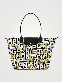 Large Longchamp x Pokémon Shoulder Bag