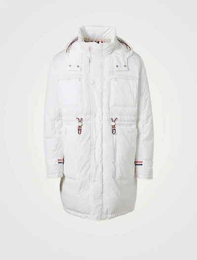 Polyester Twill Tech Down-Filled Parka