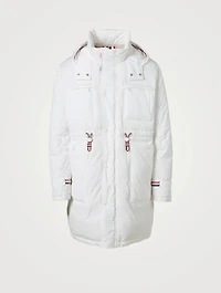 Polyester Twill Tech Down-Filled Parka