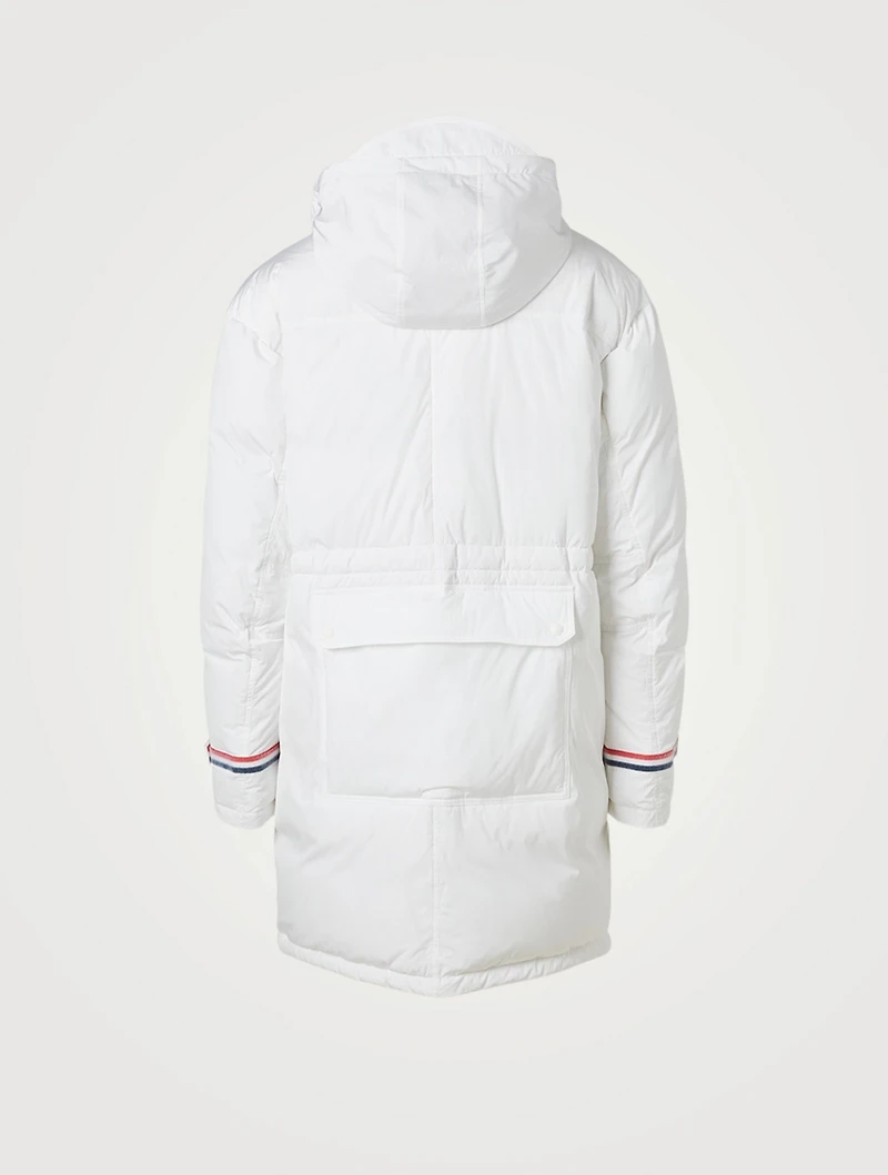 Polyester Twill Tech Down-Filled Parka