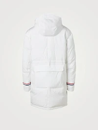 Polyester Twill Tech Down-Filled Parka