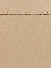 Small Le Foulonné Leather Top Handle Bag