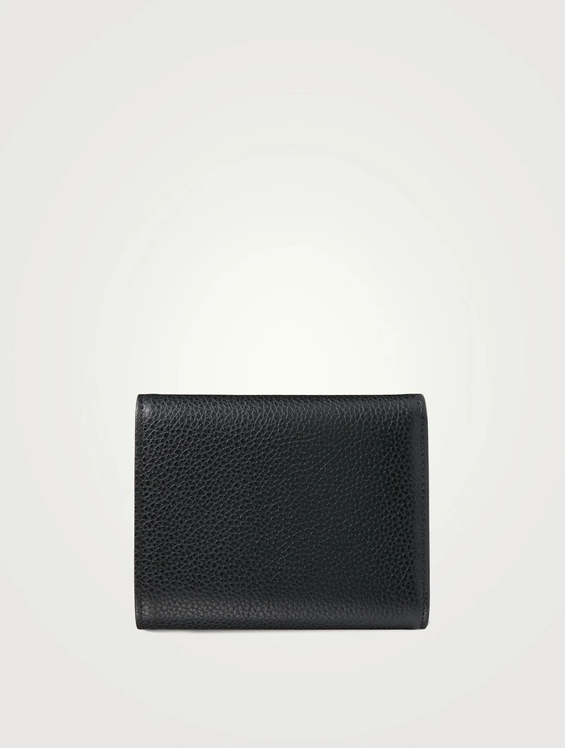 Le Foulonné Leather Compact Trifold Wallet