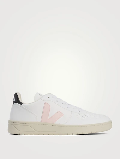 V-10 Vegan Leather Sneakers