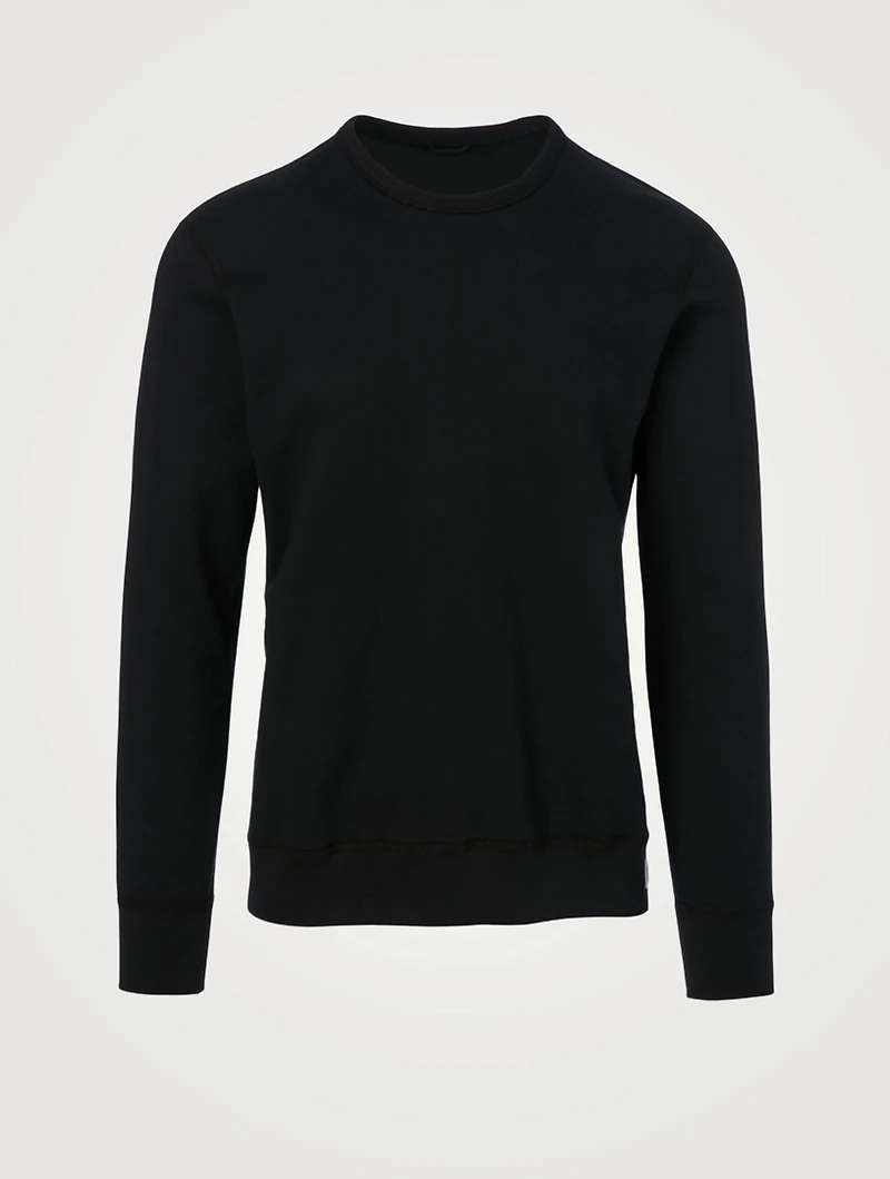 Midweight Terry Cotton Crewneck Sweatshirt