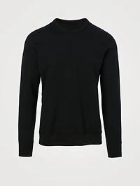 Midweight Terry Cotton Crewneck Sweatshirt