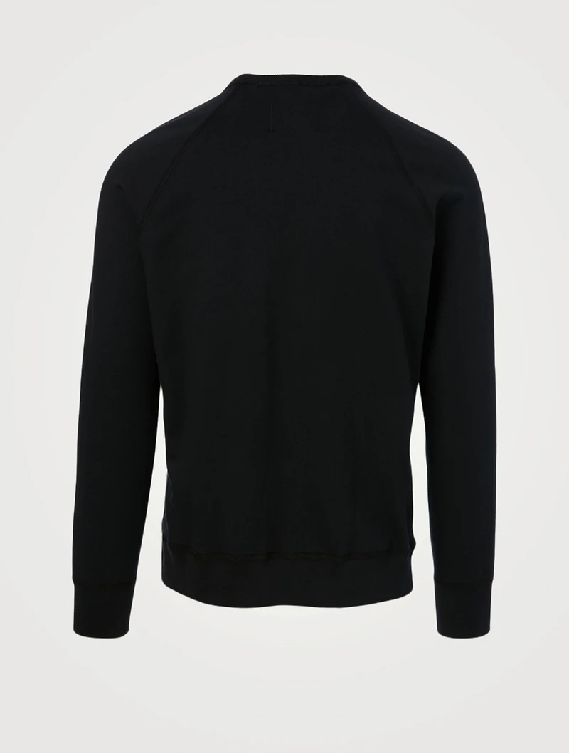 Midweight Terry Cotton Crewneck Sweatshirt