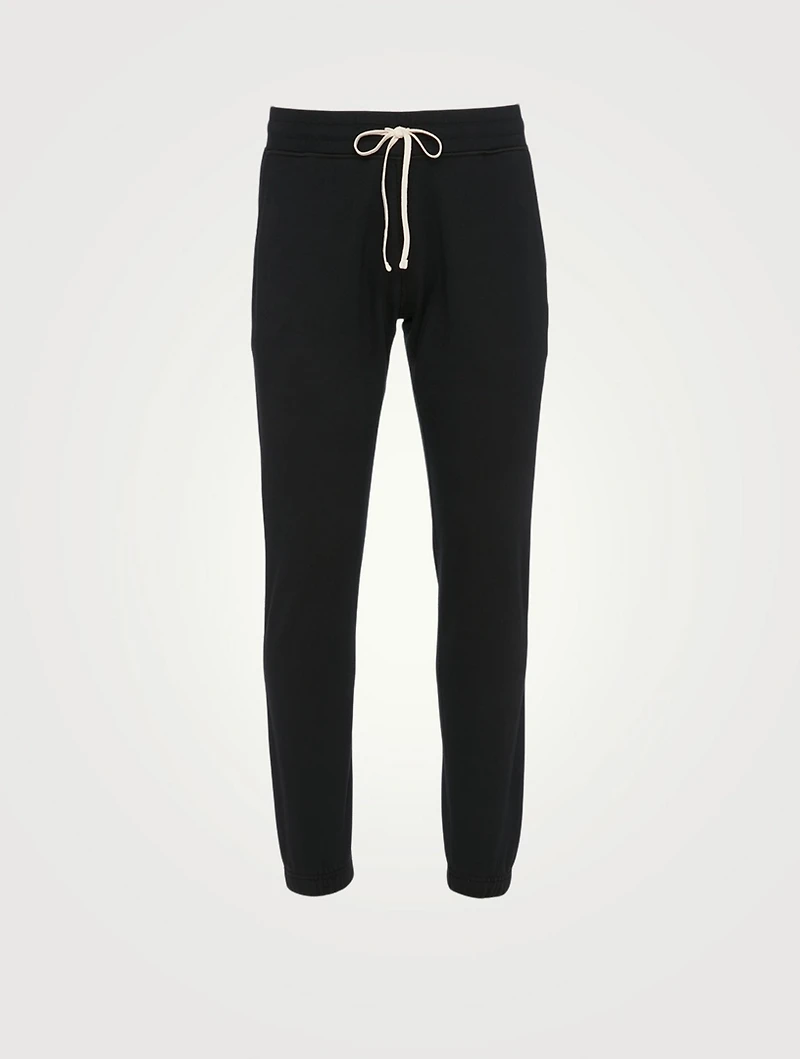 Midweight Terry Cotton Cuffed Sweatpants
