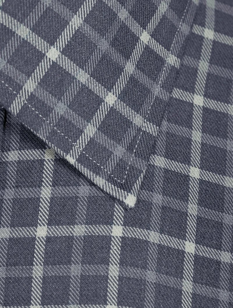 Cotton Shirt Check Print