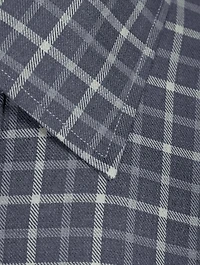 Cotton Shirt Check Print