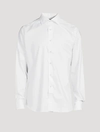 Cotton Shirt Grid Print