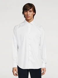 Cotton Shirt Grid Print