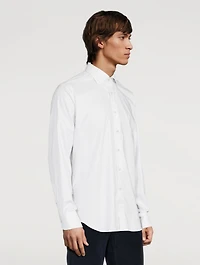 Cotton Shirt Grid Print