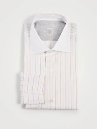 Cotton Shirt Striped Print