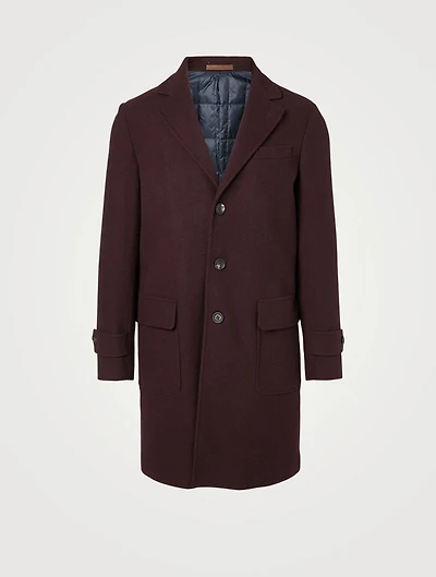 Wool And Cashmere Coat