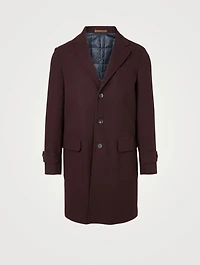Wool And Cashmere Coat