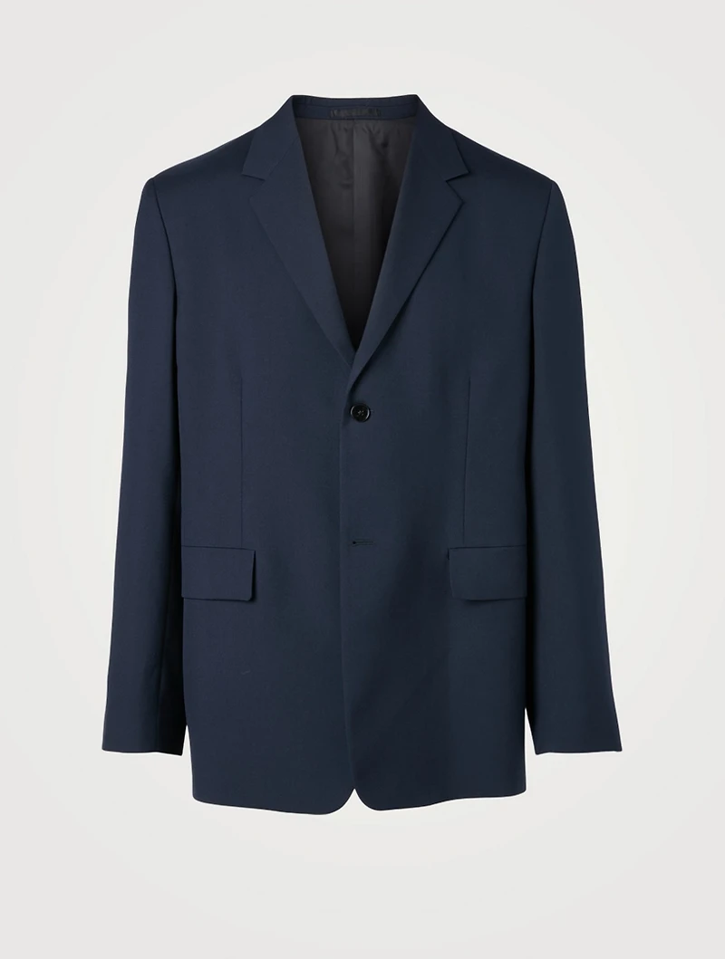 Wool Gabardine Jacket