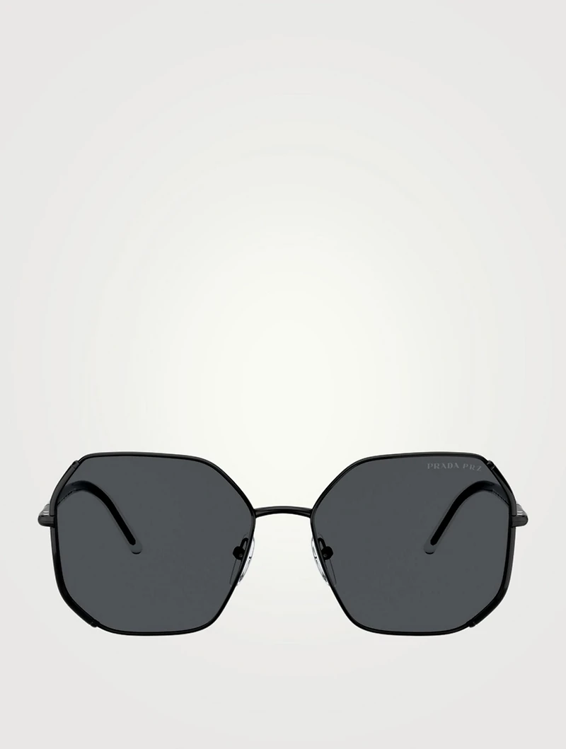 Polarized Geometric Sunglasses