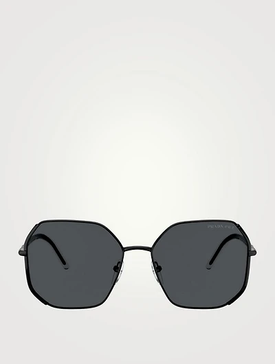 Polarized Geometric Sunglasses